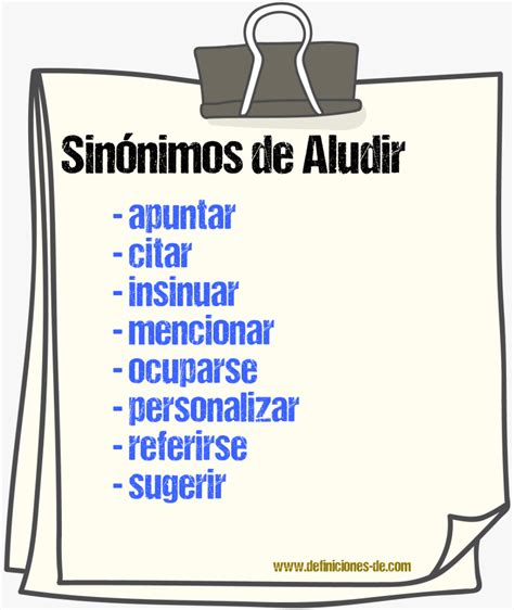 sinonimo de aludir|que significa eludir.